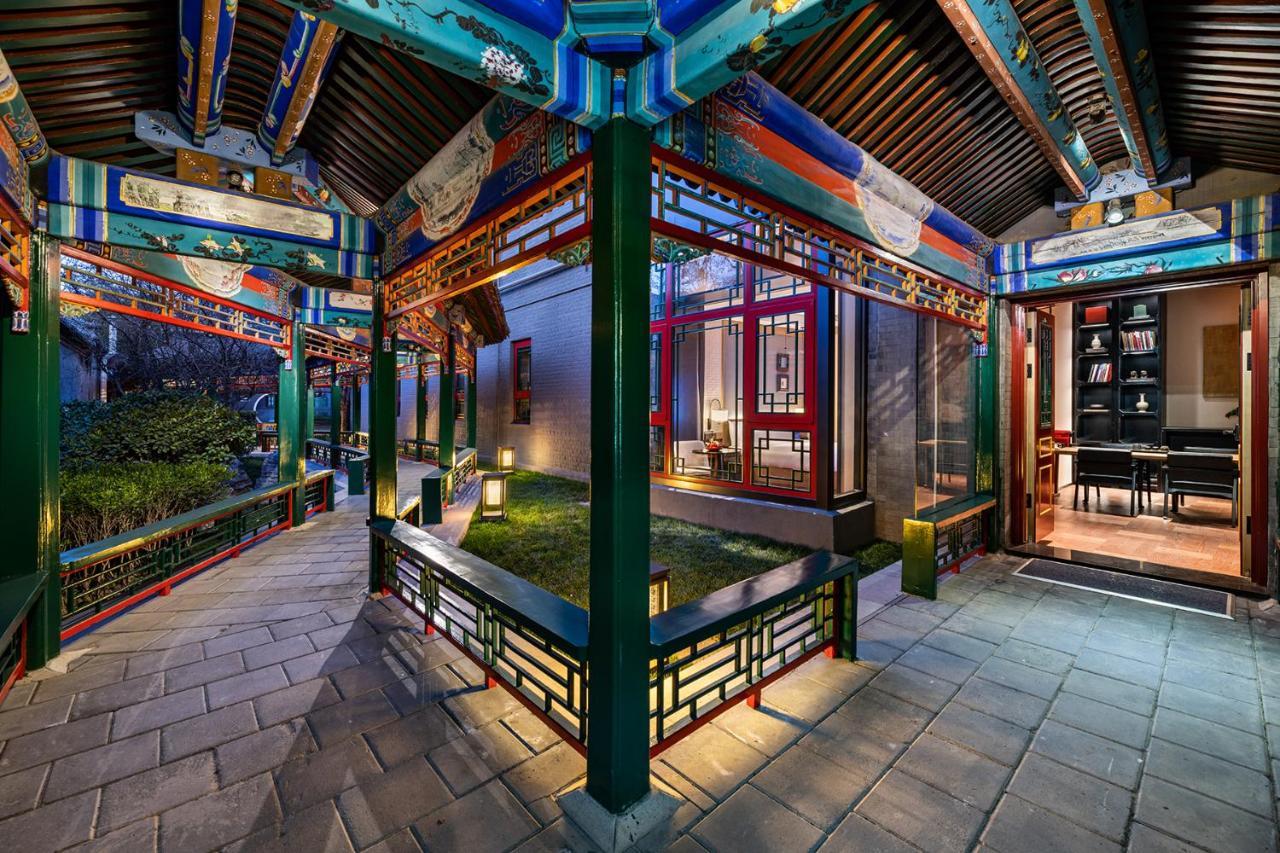 Manxin Mansion Drum Tower Courtyard Pekín Exterior foto